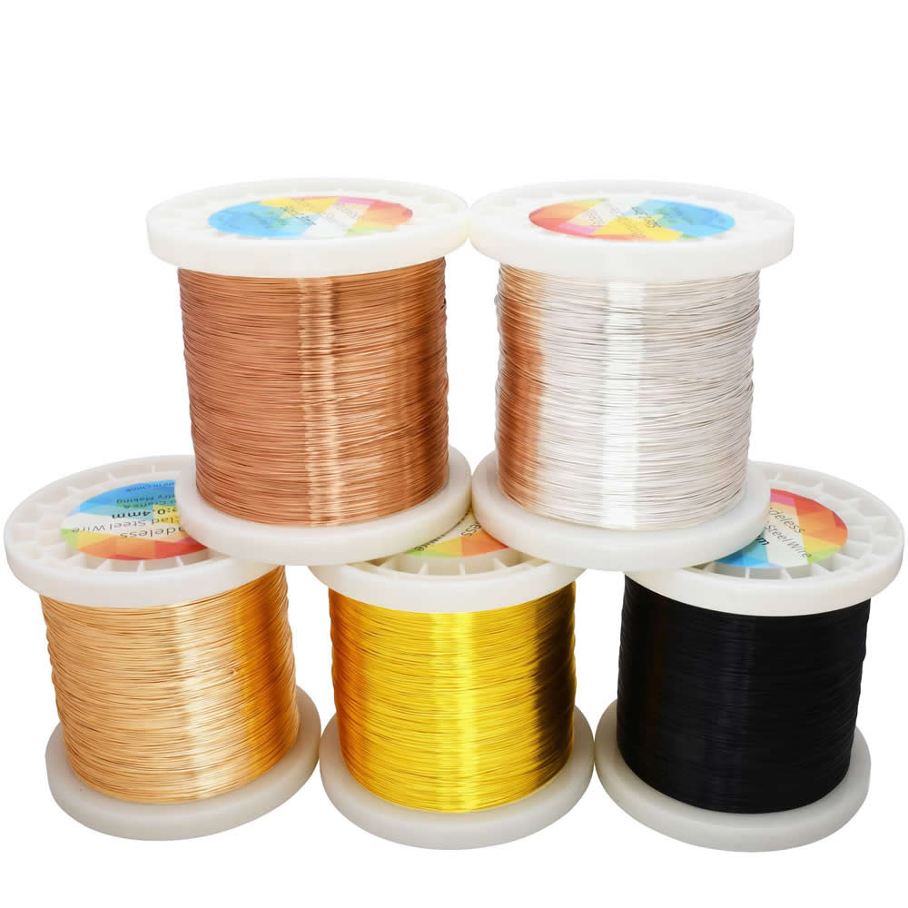 Copper Wire Roll - Fadeless Anti Tarnish Buigbaar Koper Bekleed