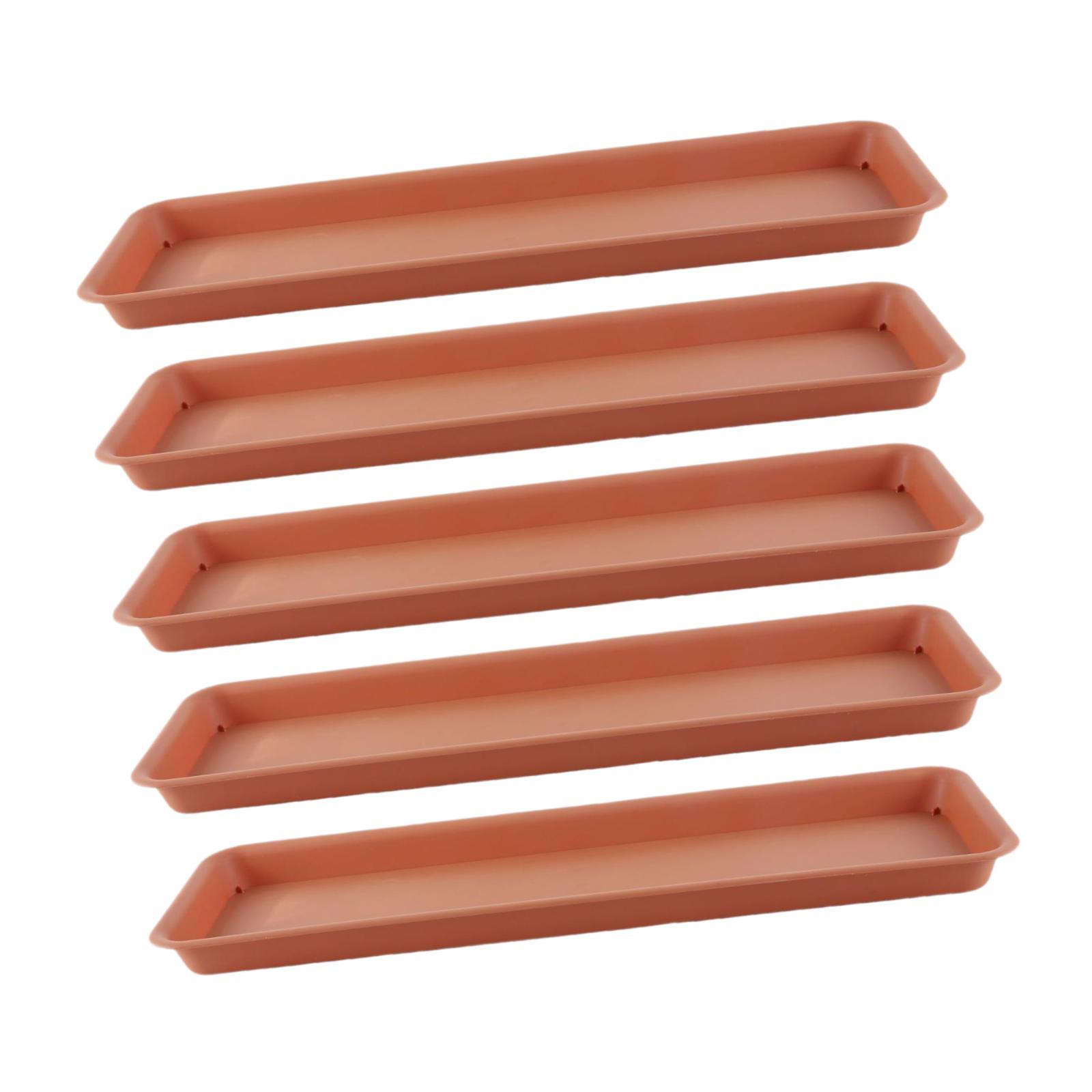 Drip Tray Saucer - Hoge bloempot voor het terras, rechthoekige