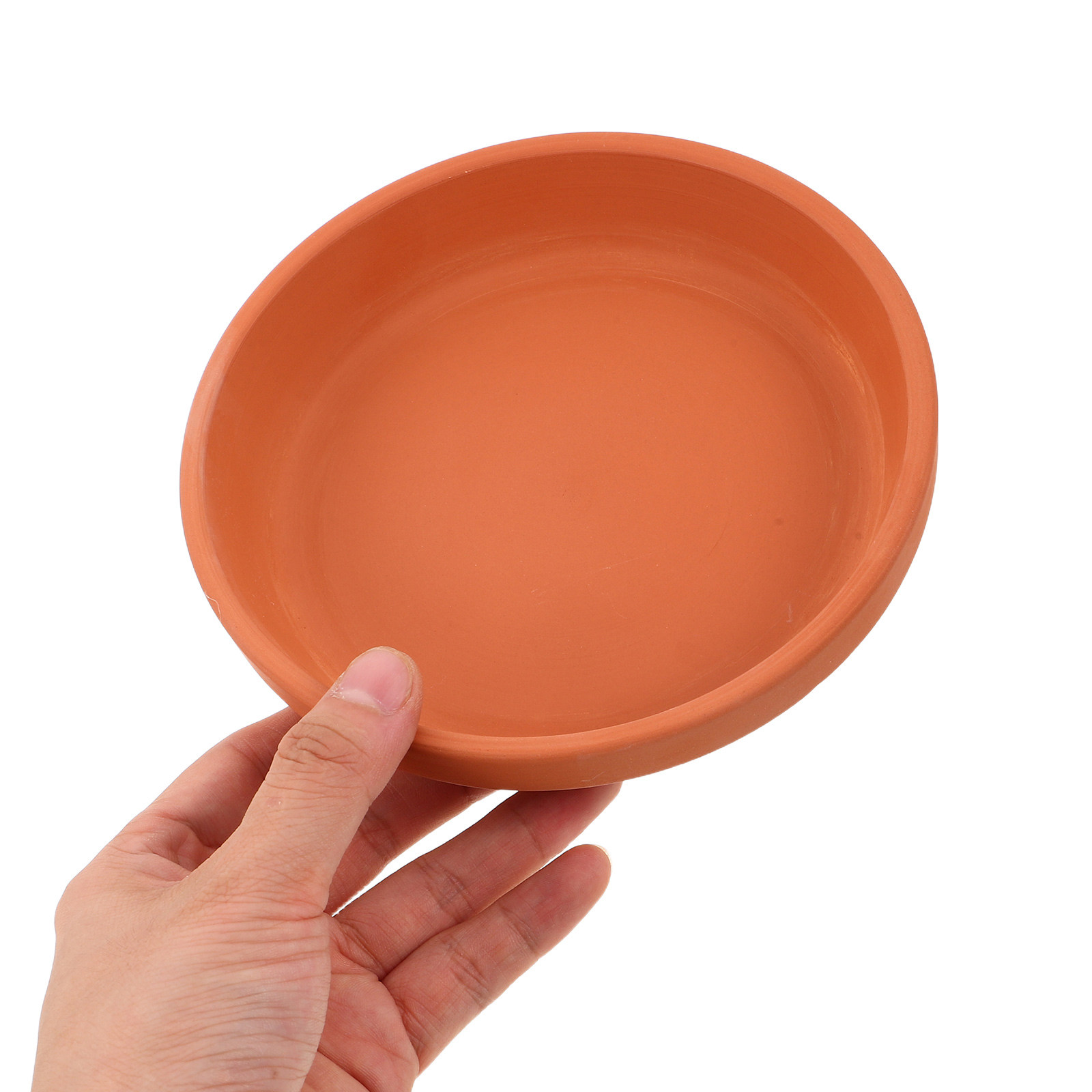 Drip Tray Saucer - 12 stuks plantenpotonderzetters 11 cm terracotta