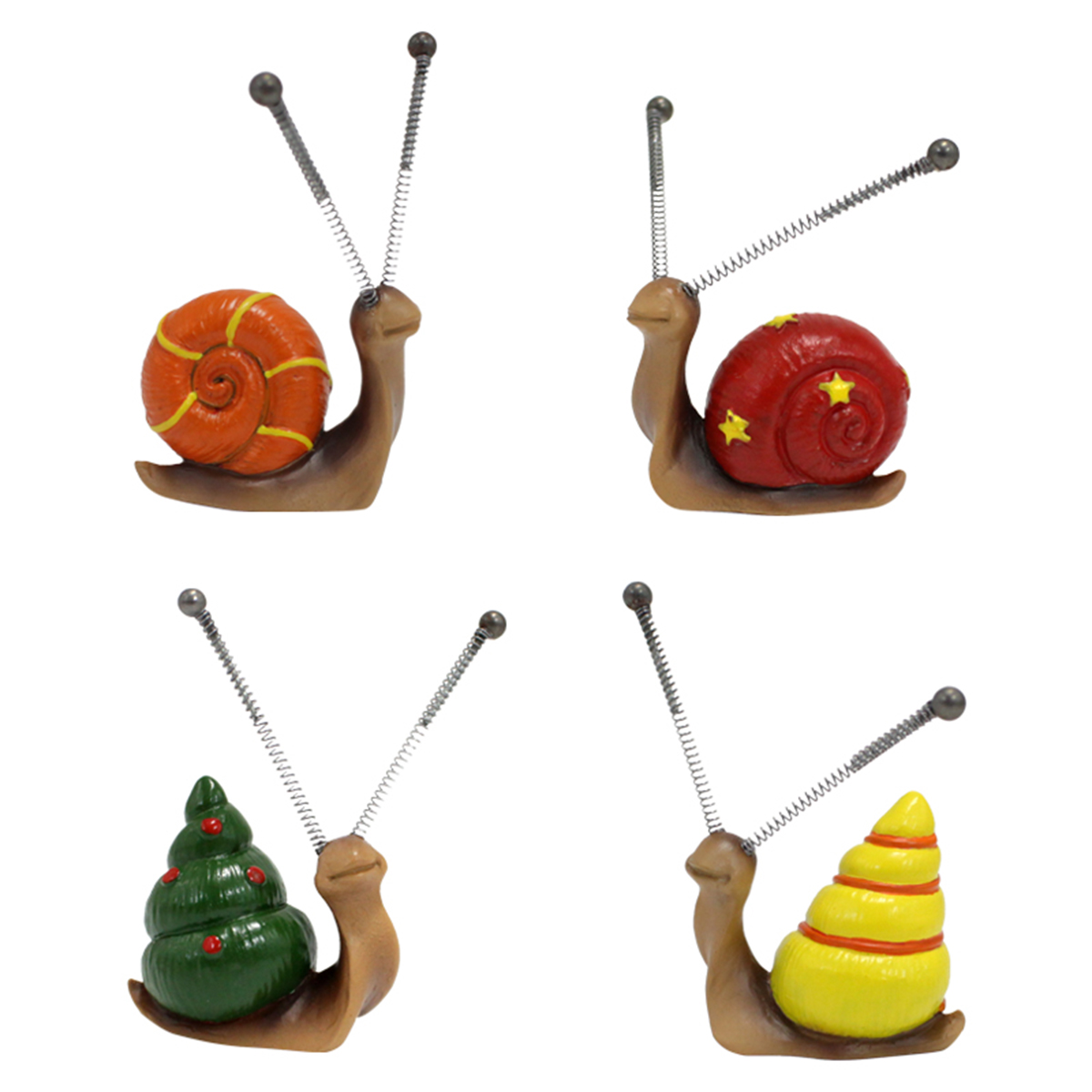 4 stks, Mini Slak Sculptuur Bo - Bonsai Garden Art recensie en prijs