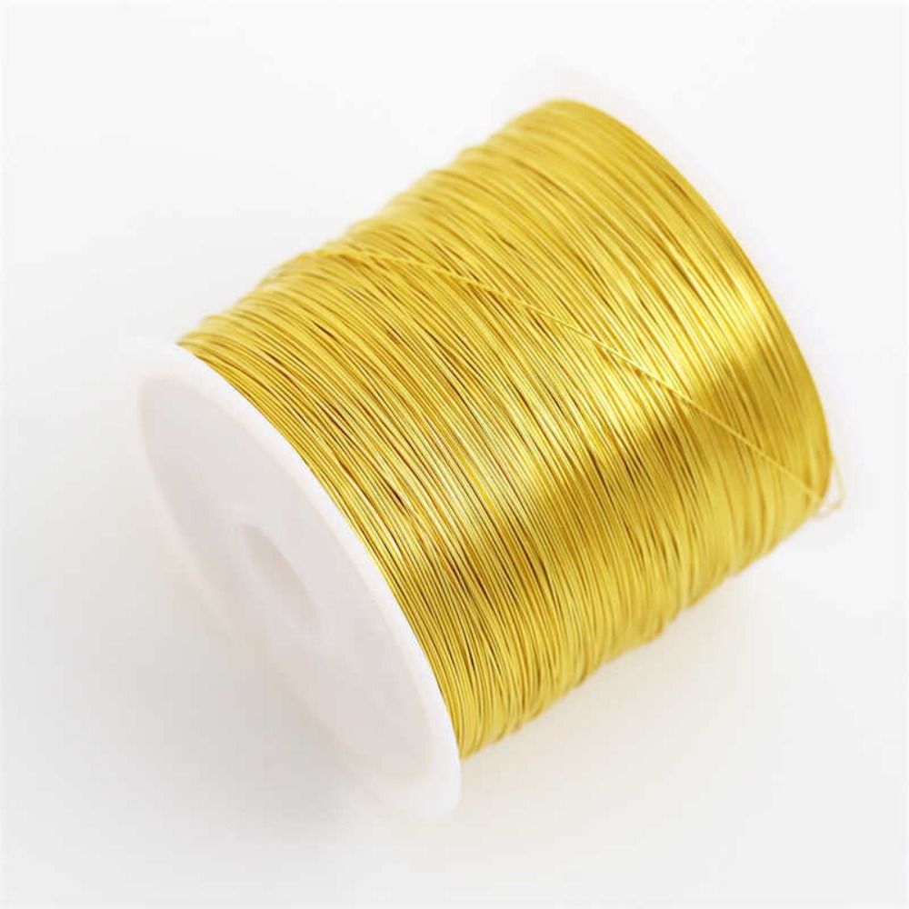 100 m/roll Vergulde Kleur Beho - Copper Wire Roll recensie en prijs