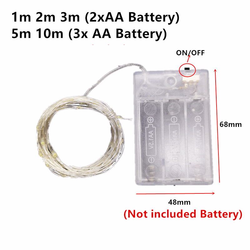10M 5M 3M 2M Koperdraad LED-gl - Copper Wire Roll recensie en prijs