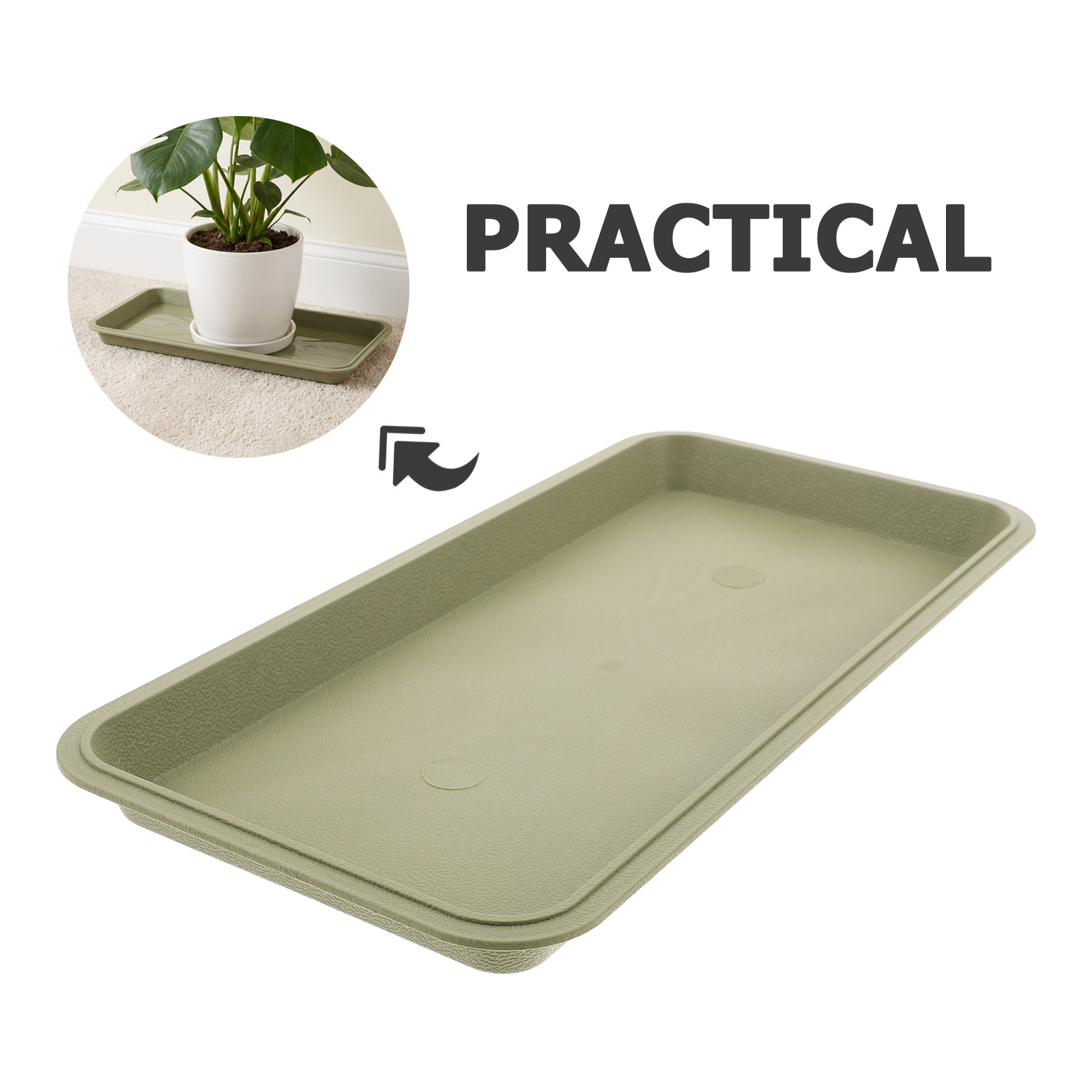 29,5x14,5cm rechthoekige plant - Drip Tray Saucer recensie en prijs