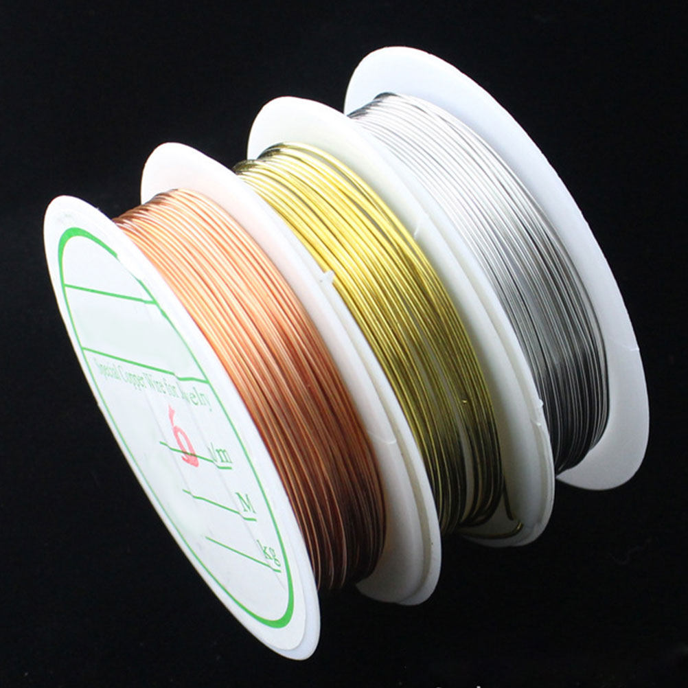 6 rollen gekleurde koperdraad, - Copper Wire Roll recensie en prijs